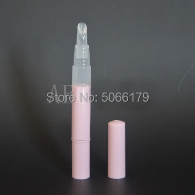 3ml Pink 3 мл 5 мл Косметическая основа многоразовые контейнеры пластиковые прозрачные консилеры Пустые Золотые/серебряные флакончики для туши и губной помады инструменты - Цвет: 3ml Pink