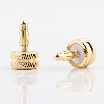 

12pcs Binding Post Caps Noise Stopper Gold Plated Speaker