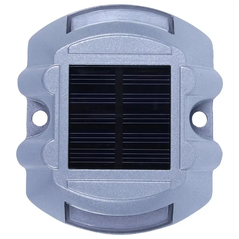 

Solar Power LED Road Stud Light For Path Deck Dock Driveway Garden Pathway White