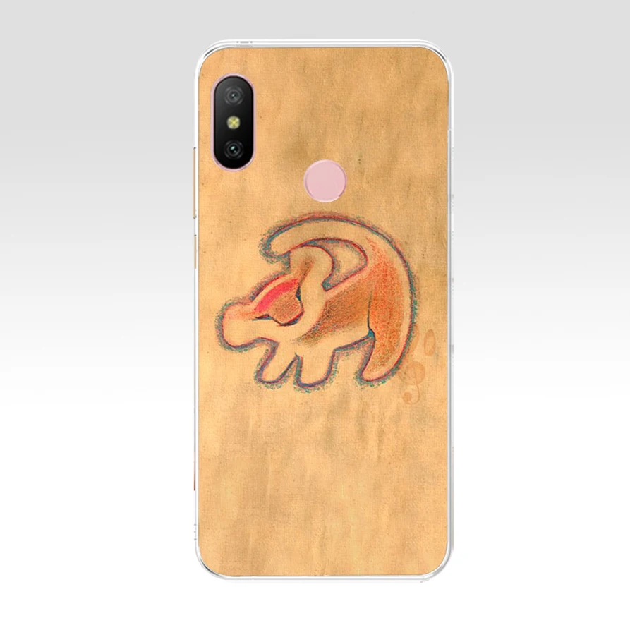 26 73AA подарок Король Лев simba Мягкий Силиконовый ТПУ чехол для телефона для Xiaomi Redmi 6 Pro 6A 7A Note 6 Pro 7 Чехол - Цвет: 26