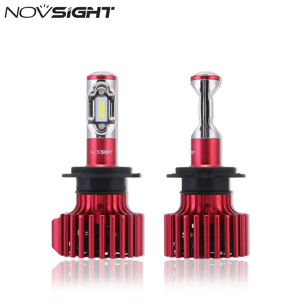 NOVSIGHT H7 led Автомобильный светильник s лампы 60 Вт Одиночный луч дальнего света