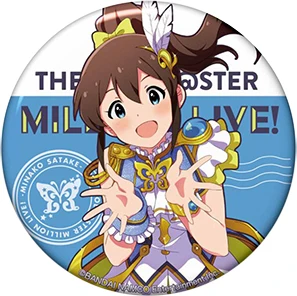 Аниме IDOLM@ STER Idolmaster Million Live! Игровой значок Lumiere Papillon Ver. Металлические значки брошь булавки-2 - Окраска металла: 08 Minako Satake