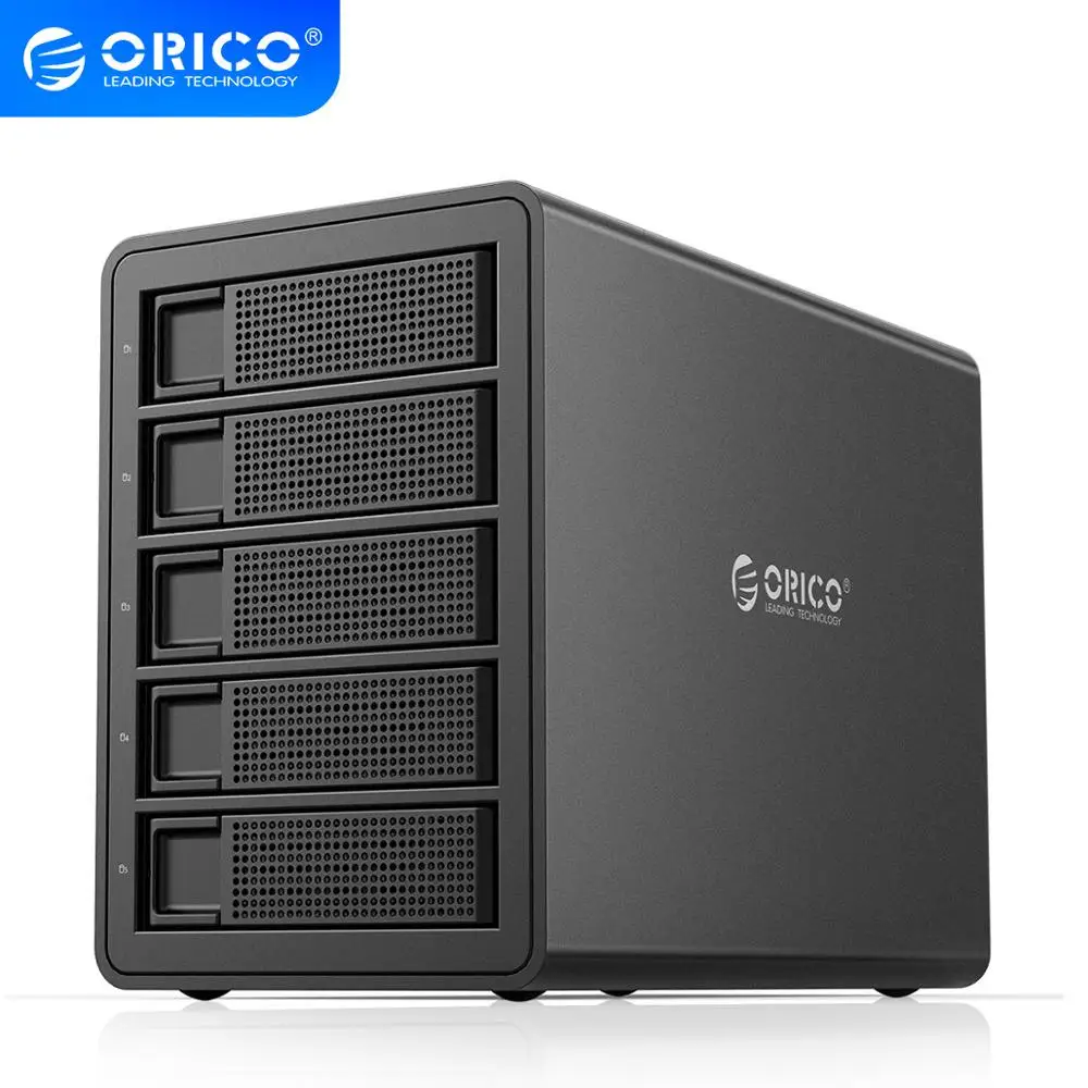 Док станция для жесткого диска ORICO Enterprise Multi Bay, 3,5 дюйма, 16 ТБ, SATA на USB3.0, 150 Вт|Корпус жесткого диска| | АлиЭкспресс