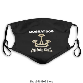 

HUND ESSEN HUND ALLE BORO KINGS HERREN SCHWARZE Maske CROSSOVER MUCKY PUP NASTASEE Waschbare winddichte Anti-Staub-Masken Staubd