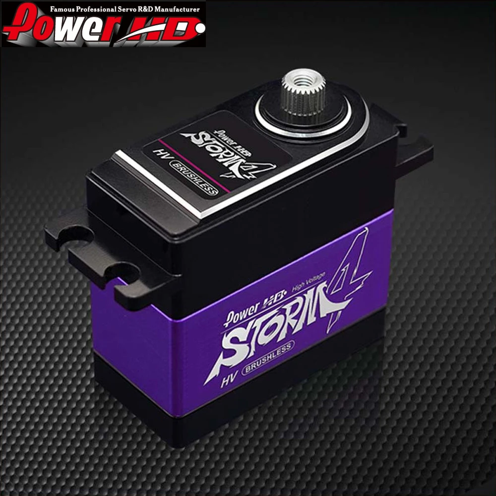 

1pcs POWER HD-STORM-4 Metal Gear brushless digital servo compatible with FUTABA JR SAVOX