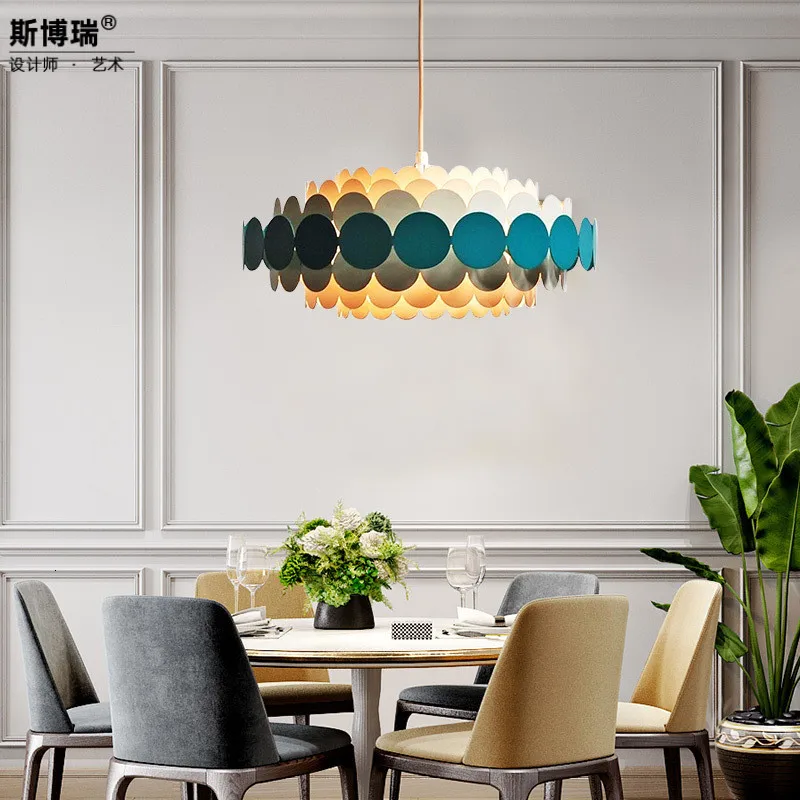 

Europe Concise Originality Metal A Living Room A Chandelier Children House Bedroom Study Designer Model Between A Chandelier