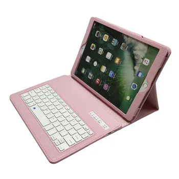

for Apple iPad Air 10.5 "PU Leather Case With Detachable Keyboard Tablet Shockproof Stand Cover for iPad Pro 10.5 " Tablet Case