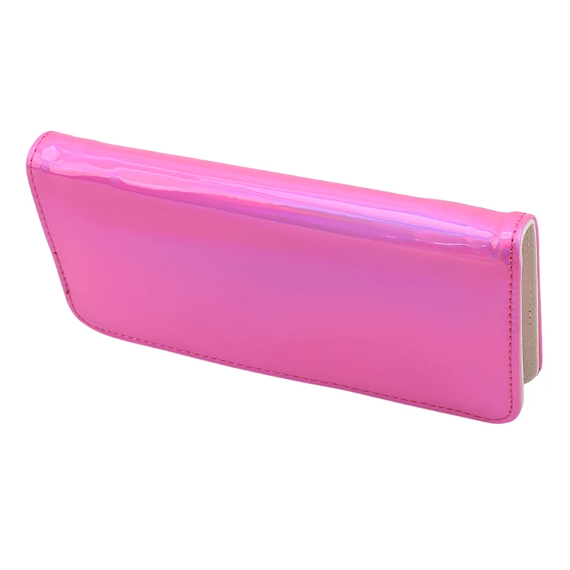 Pink Женский кожаный чехол для денег, для монет, для телефона, для карты, для паспорта, модный длинный кошелек на молнии, клатч, кошельки, женские кошельки - Цвет: Pink