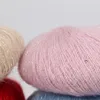 25G High Tenacity  Sequins Mohair Yarn Soft Thin Wool Yarn for Hand Knitting Silk Thread Fashion Spandex Yarns 5
