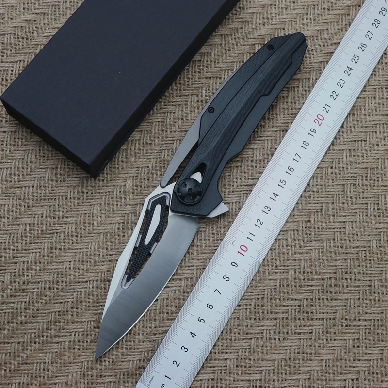 ZT0999(большой) складной нож шарикоподшипник D2 лезвие G10 Ручка Открытый Кемпинг Многофункциональный охотничий инструмент