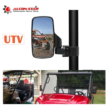 

Alconstar-1.75" 2" UTV Motorcycle offroad side mirror adjustable double buckle rearview mirror for UTV Can Am Racing Mirror