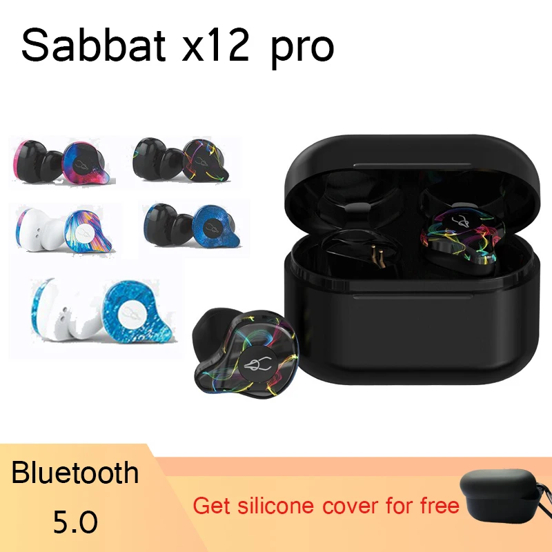 Sabbat X12 PRO Bluetooth 5 0 настоящие Беспроводные наушники с шумоподавлением спортивные