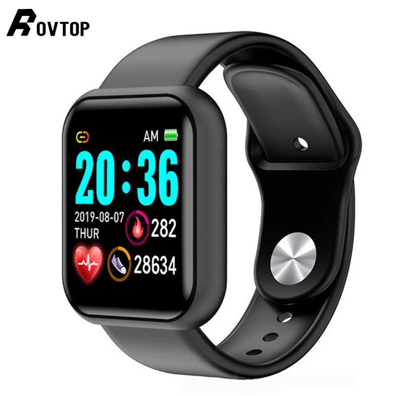 Y68 montre intelligente Bracelet de Fitness traqueur d