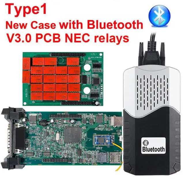 VCI для delphis CDP PRO ds150e R0 keygen зеленая плата V3.0 9241A чип OBDII OBD2 Диагностический инструмент автомобильный/trcuks Авто сканер