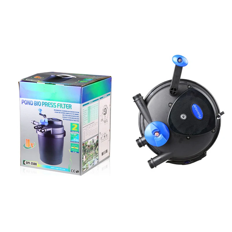 CPF-2500 fish tank filter bucket aquarium external filter pond fish pond filtration system excluding filter materials