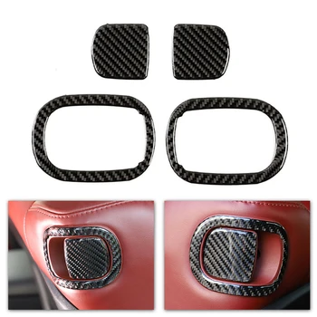 

Carbon Fiber Seat Switch Trim Car Stickers And Decals For Dodge Challenger 2015+ Seat Switch Trim