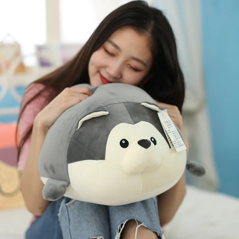 Candice guo, плюшевая игрушка, плюшевая кукла, мультяшное животное, Шиба хаски, подушка для собаки, подушка для сна, сон, история, друг, подарок для ребенка, 1 шт