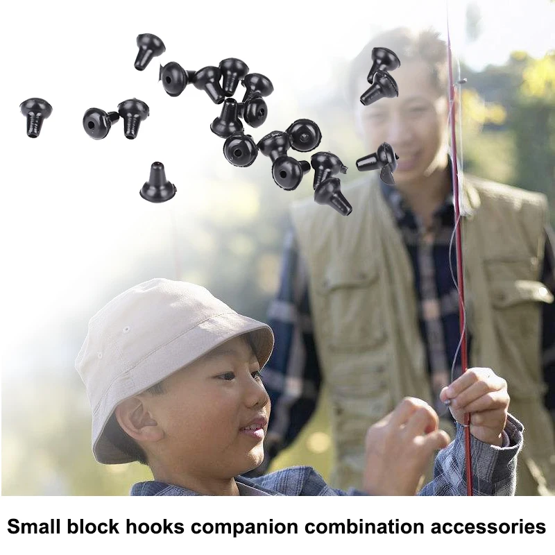 

Practical Hook Retaining Beads Fishing Accessories Set 3color Angler Fisheries Fish Line Bait Fixed Soft Beads Portable PVC
