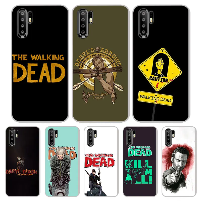Мягкий матовый Силиконовый чехол для телефона Walking Dead huawei P30 P20 P10 P9 P8 Pro Lite 2017 Plus P
