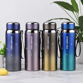 

ZOOOBE 600/800ML Thermos Bottle Insulated Double Wall Stainless Steel Water Bottle Vacuum Flask for Coffee Mug Travel Cup