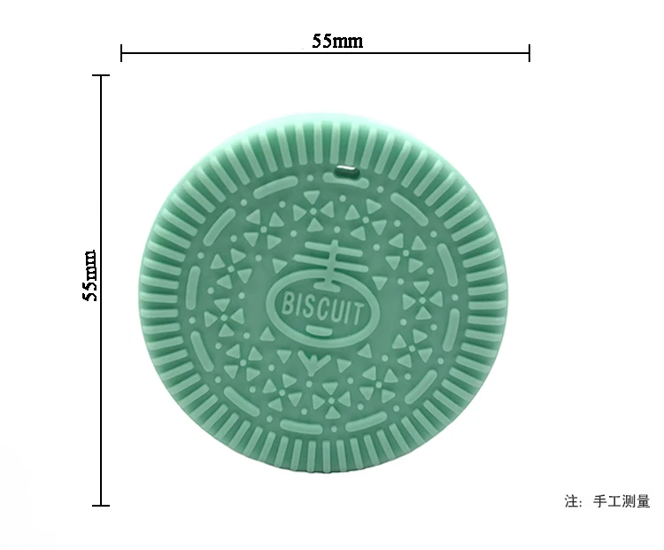 Новинка, пищевой силикон, можно сварить Oreo, круглый торт, для детей, сделай сам, молярный зуб, ожерелье, соска, цепь, анти-цепь, молярный стержень, игрушка