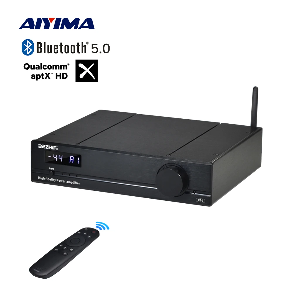 Brzhifi Aptx Bluetooth 5.0 Power Amplifier 2.0 Amplificador Tpa3255