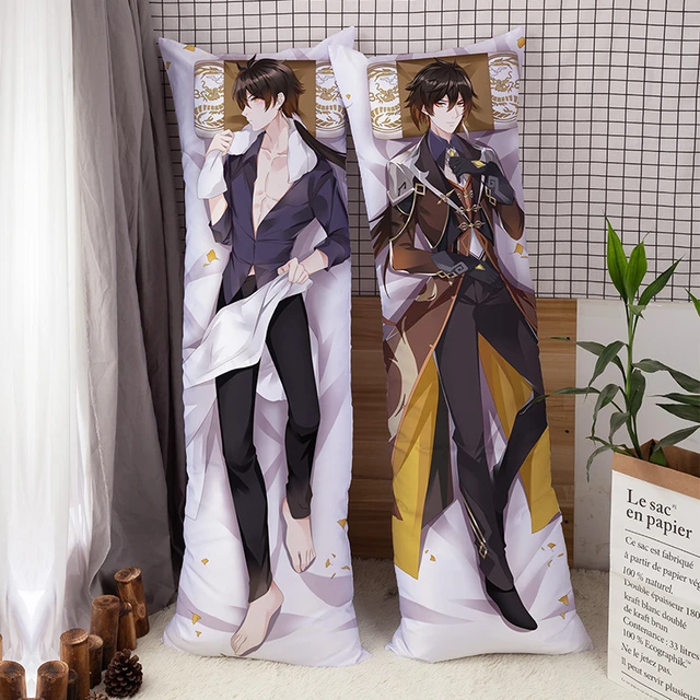 Anime Pillowcase 2-Side Print Hugging Body Cushion Cover Otaku Decor Pillow  Case Genshin Impact Focalors Dakimakura Waifu Gift - AliExpress