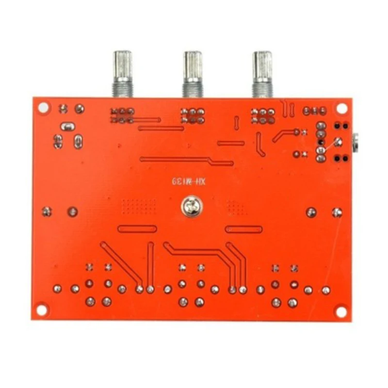 XH M139 2 1 Channel Digital Power Amplifier Board 12V 24V Wide Voltage TPA3116D2 2X50W 100W