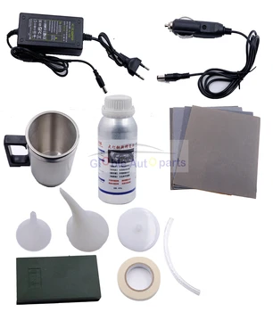 

Car Polish Headlight Vehicle 800g Car Glass Non-Scratch Headlight Refurbishmen repair Hydrophobic Coat Scratch Repair Kit