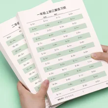 

20 sheets/Book 10/20/100 Addition And Subtraction of Children's Addition and Subtraction Learning Mathematics Exercise Books