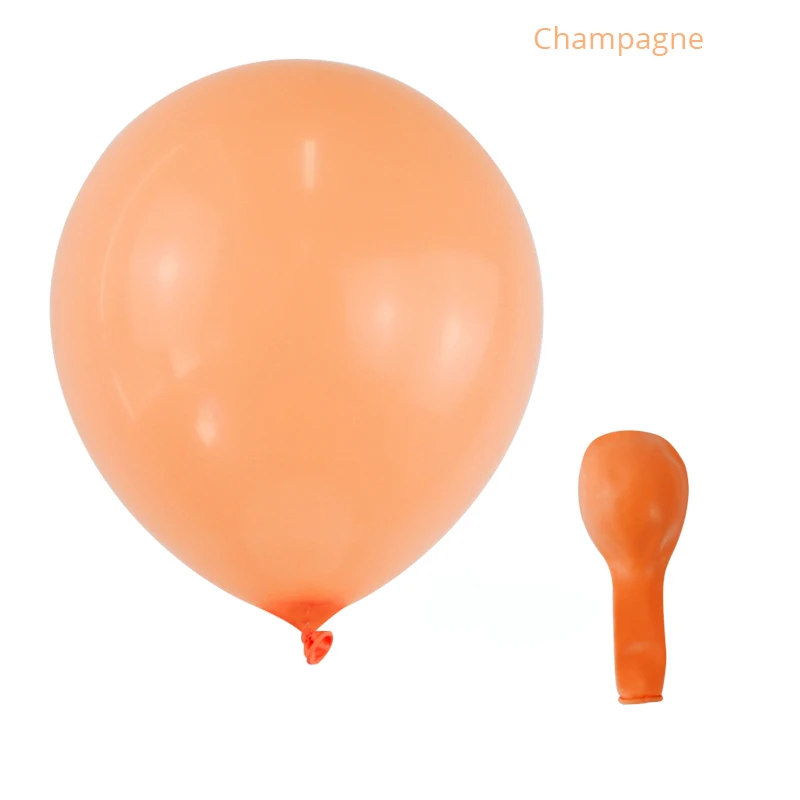 Champagne WEIGAO 100 шт Макарон конфеты Единорог латексные воздушные шары вечерние Свадебный шар День рождения декоративная бумага вечерние принадлежности - Цвет: Champagne