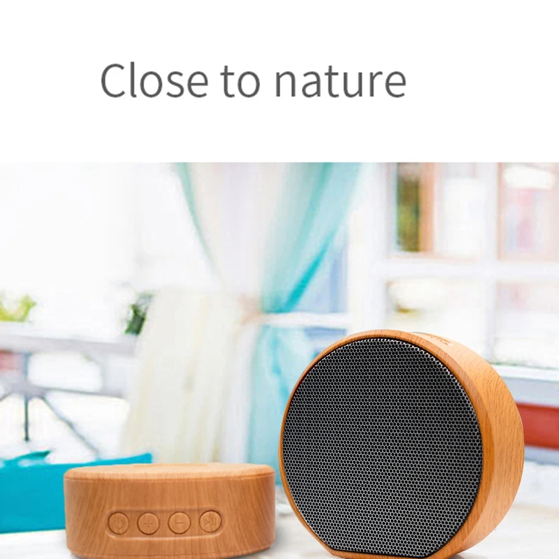 Топ древесины зерна беспроводной Bluetooth динамик громкий динамик звуковая система