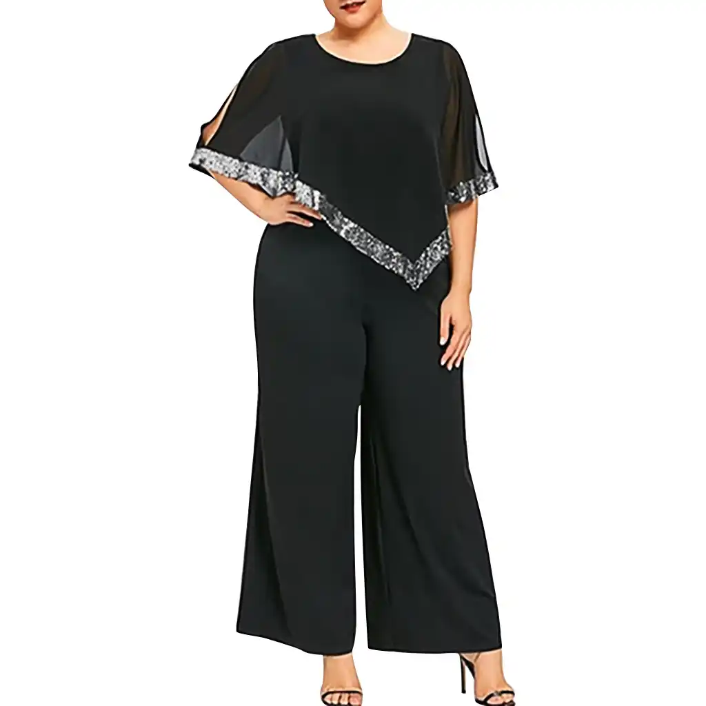 pants with skirt overlay plus size