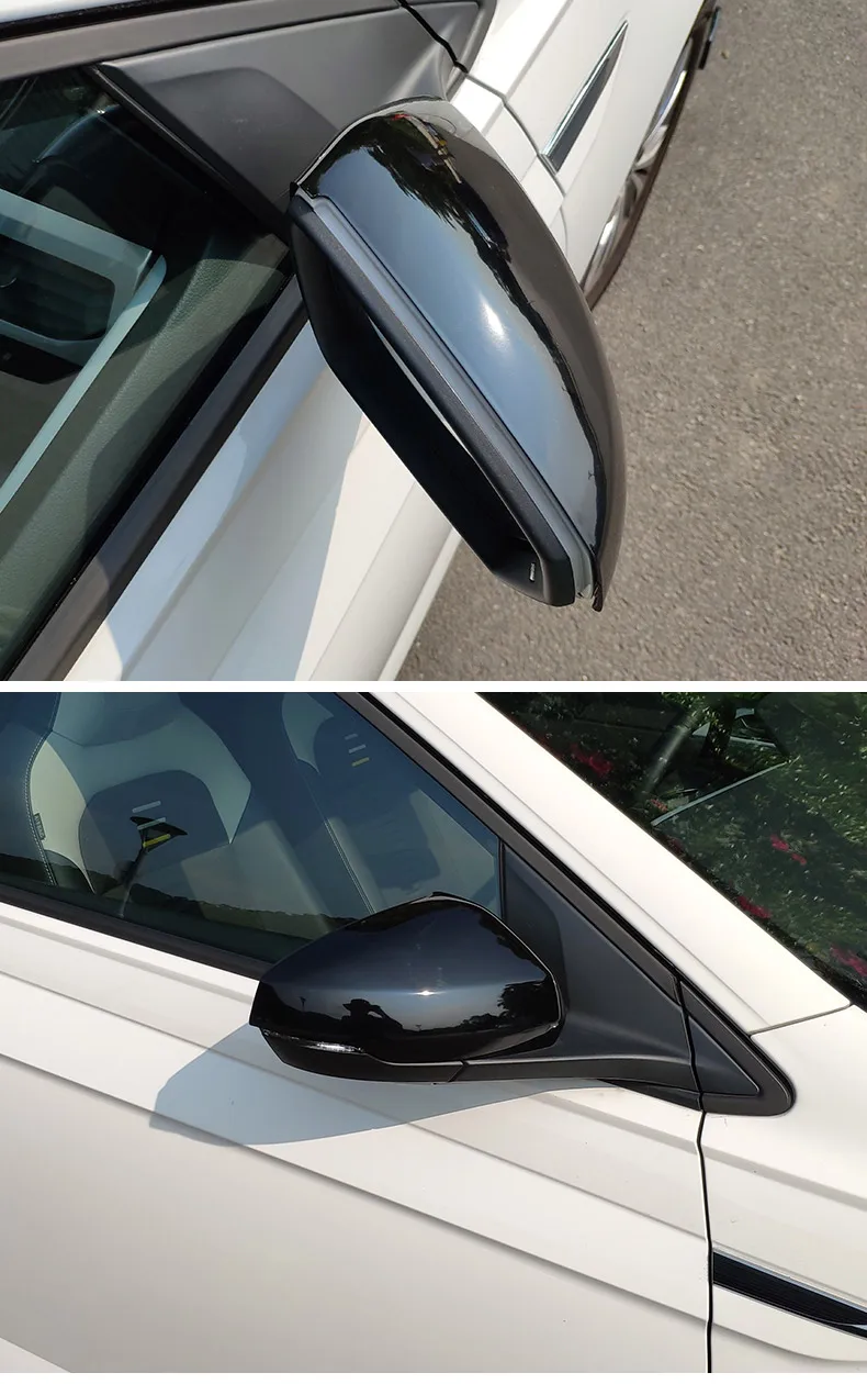 2х Автомобильная Боковая дверь зеркало заднего вида рамка Крышка отделка ABS Хром украшение левый и правый для VW Polo