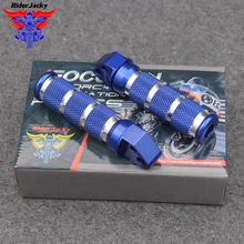 RiderJacky Мотоцикл Задние упоры для ног с ЧПУ Спортивные подножки Задние подножки Подножка Для Suzuki GSXR 600 1997-2005 2002 2003 2004