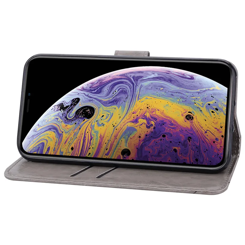 Кожаный чехол-бумажник для iPhone X XS 11 Pro MAX XR 5 5S SE 6 6S Plus 7 8 Plus откидная крышка слот для карт флип-чехол для iPhone 5 5S сумки