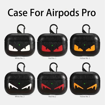 

Pu Leather Case For Airpods Pro Earphone Case Wireless Bluetooth Cover For airpod 3 pro Charging Box Capa Coque Protective Cover