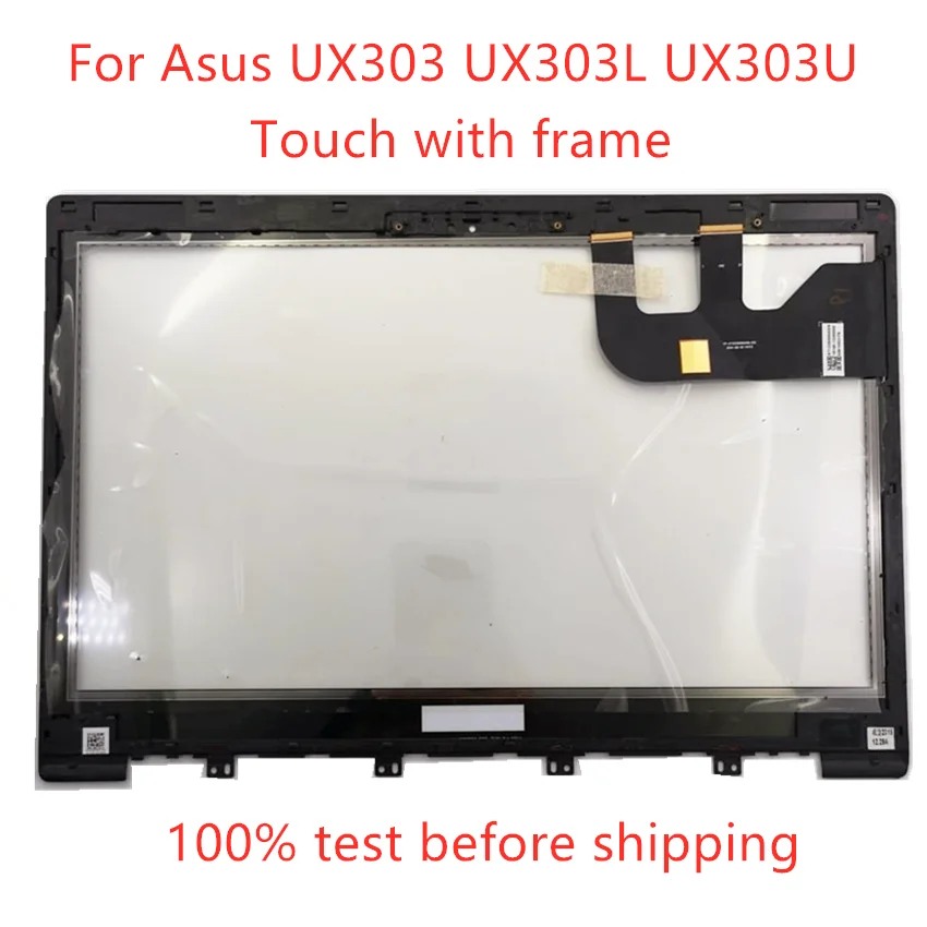 13.3" Touch Glass Lens Digitizer for ASUS UX303L UX303LA UX303LB UX303LN 