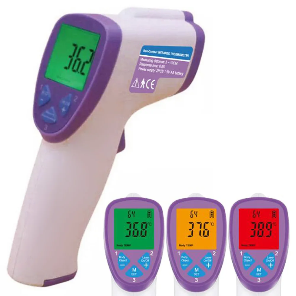 

Non-contact Infrared Human Body Thermometer LCD Digital Temperature Tester High-definition Display Precise Measurement