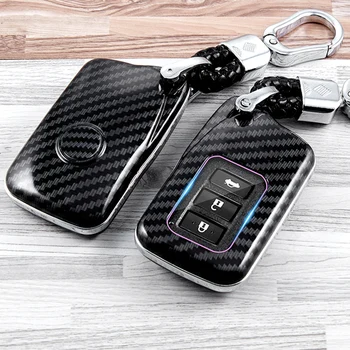 

Car key case Shell Suede Leather For Lexus IS ES GS NX GX RX LX RC 200 250 300 350 2014 2015 2016 fob 2 3 4 Buttons Car Styling