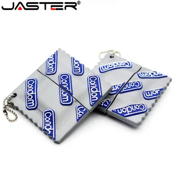 

JASTER pen drive cartoon condom usb flash drive 32GB 8GB 16GB 32GB 64GB usb flash Pendrive cartoon usb stick