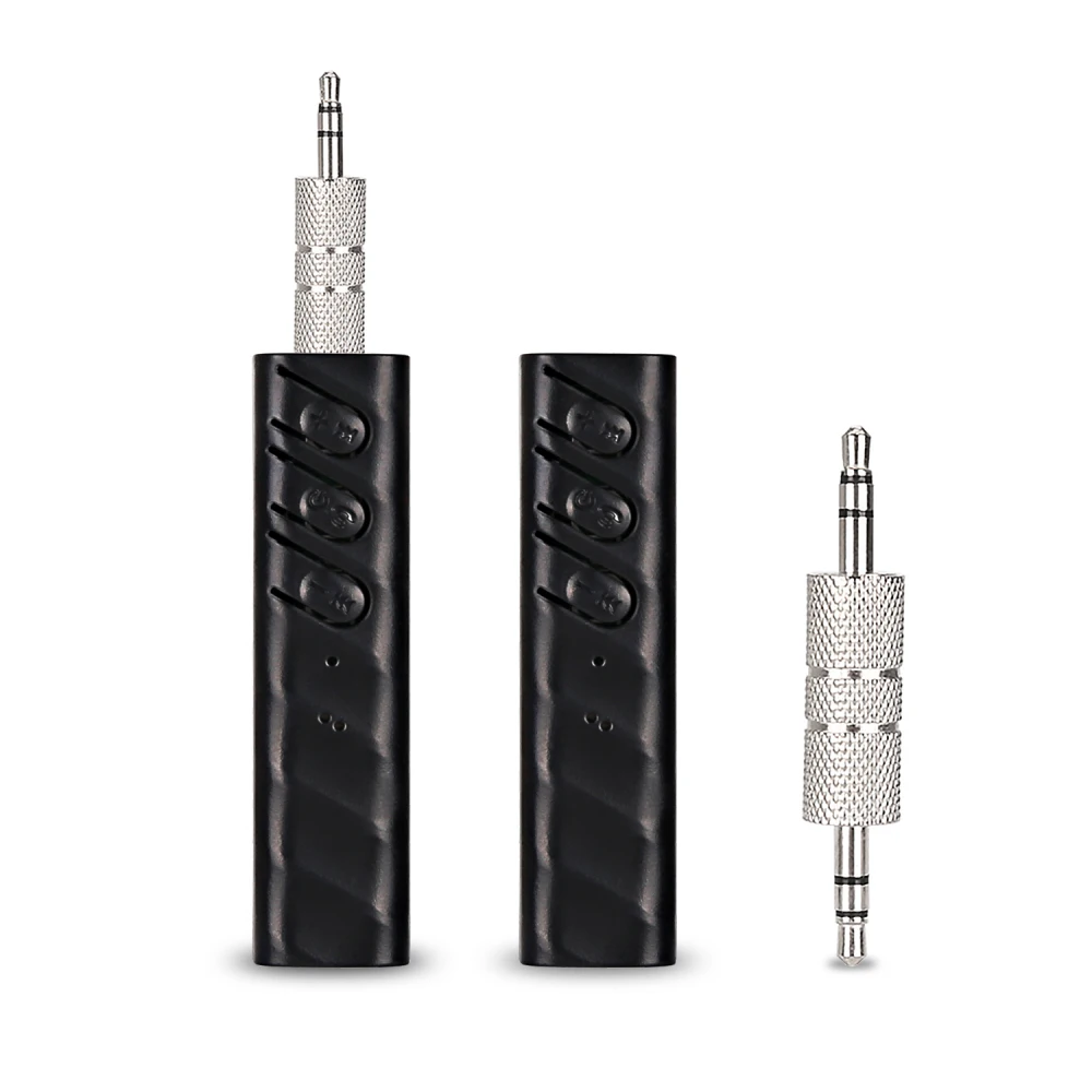

Wireless Bluetooth 4.1 Audio Receiver Car Kit Mini Hands Free Bluetooth 3.5mm Jack Audio Jack Receiver Adapter AUX for Headphone