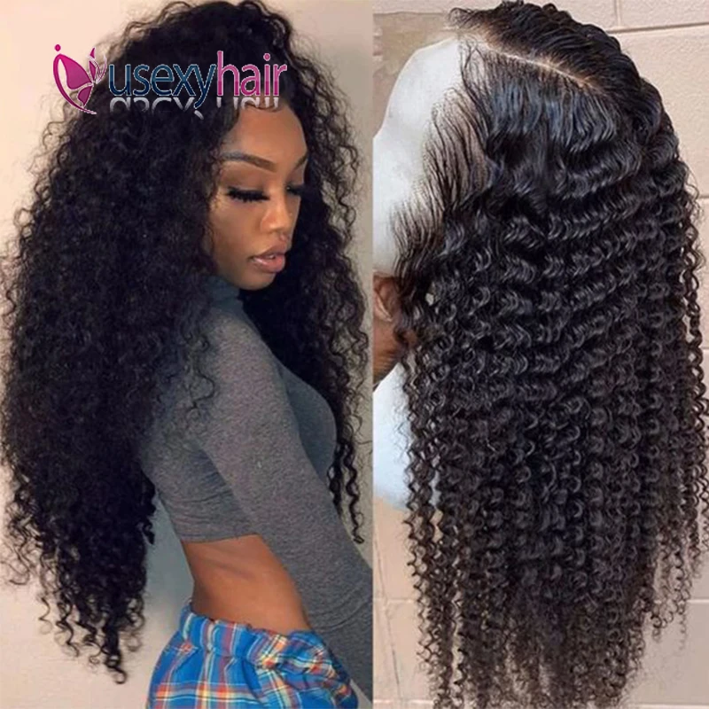 Kinky-Curly-Lace-Front-Human-Hair-Wigs-With-Baby-Hair-Brazilian-Remy-Hair-Short-Bob-Wigs (5)