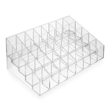 

40 Grids Acrylic Lipstick Organizer Stand Make Up Storage Holder Makeup Organizer Storage Box Lipstick Box Holder Display Stand