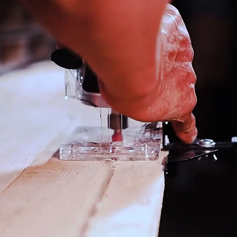 800w 30000rpm Wood Router Tool Combo Kit Electric Woodworking Machines Power Carpentry Manual Trimmer Tools With Milling Cutter