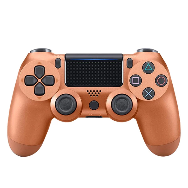 Coppery Bluetooth Wireless Gamepad For PS4 Controller For Playstation 4 Dualshock 4 Double Vibration Joystick Gamepad - Цвет: Coppery