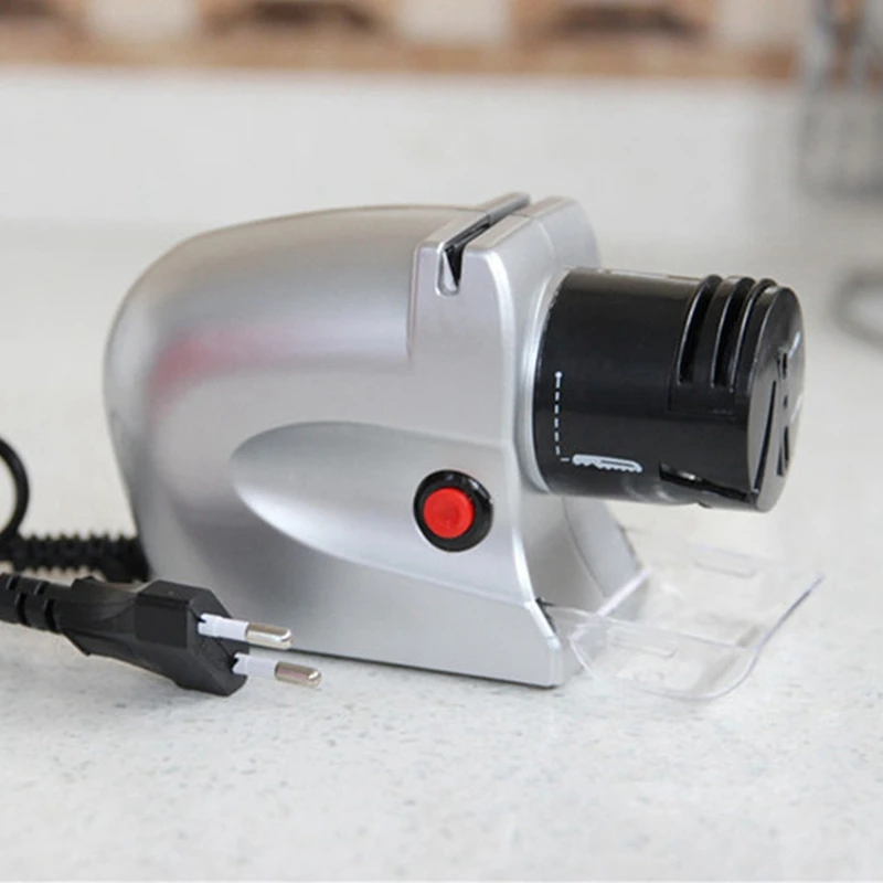 Electric Knife Sharpener Speedy Automatic Sharp Motorized Grindstone Sharpening Tool Professional Knives Sharpening Multi-Functi