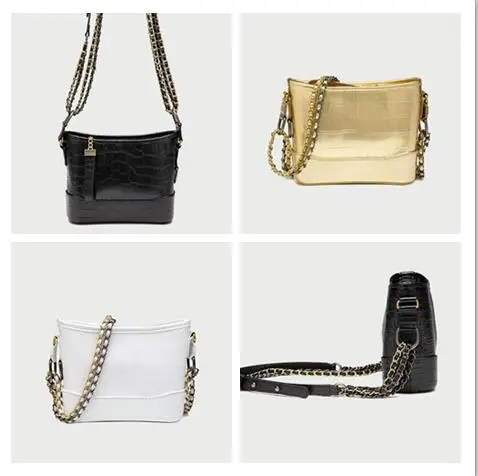 Оптовая продажа Новая модная женская сумка-хобо с аллигатором 3 цвета сумка через