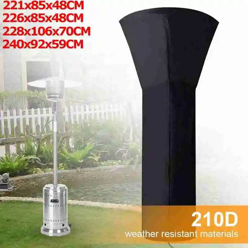 

Top Selling In 2020 Full Length Patio Standup Outdoor Round Heater Covers Waterproof with Zipper Support Wholesale Dropshipping