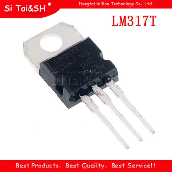 

10pcs/lot LM317T LM317 TO-220 1.2V-37V 1.5A Original IC chip Chipset